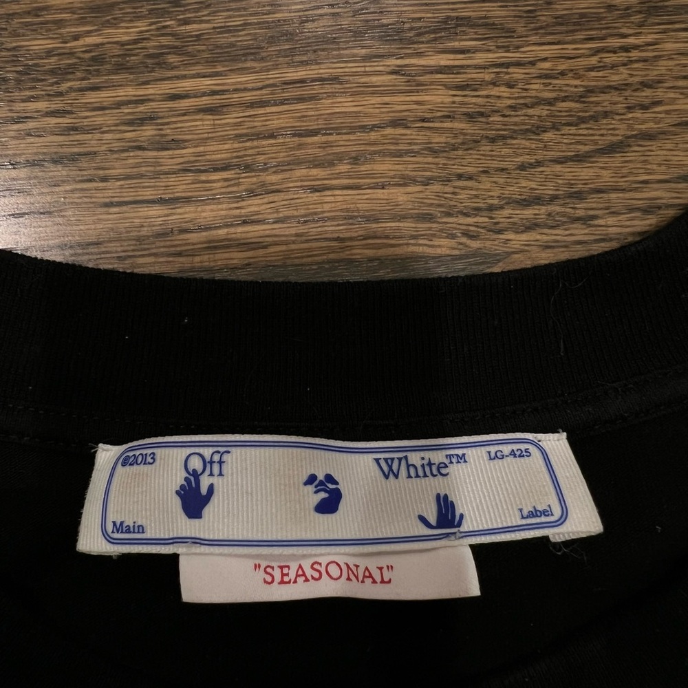 Off White Authentic Tee - image 3